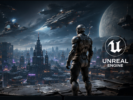 Unreal Engine development artwork